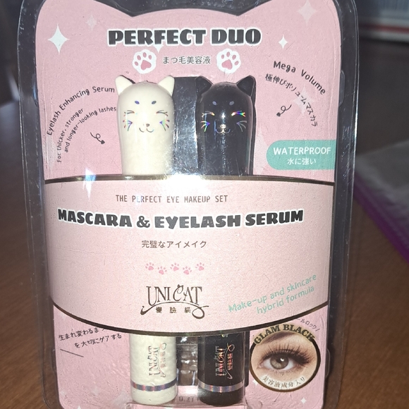 Nica Other - Nica Perfect Duo Mascara & Eyelash Serum - Black and Cream